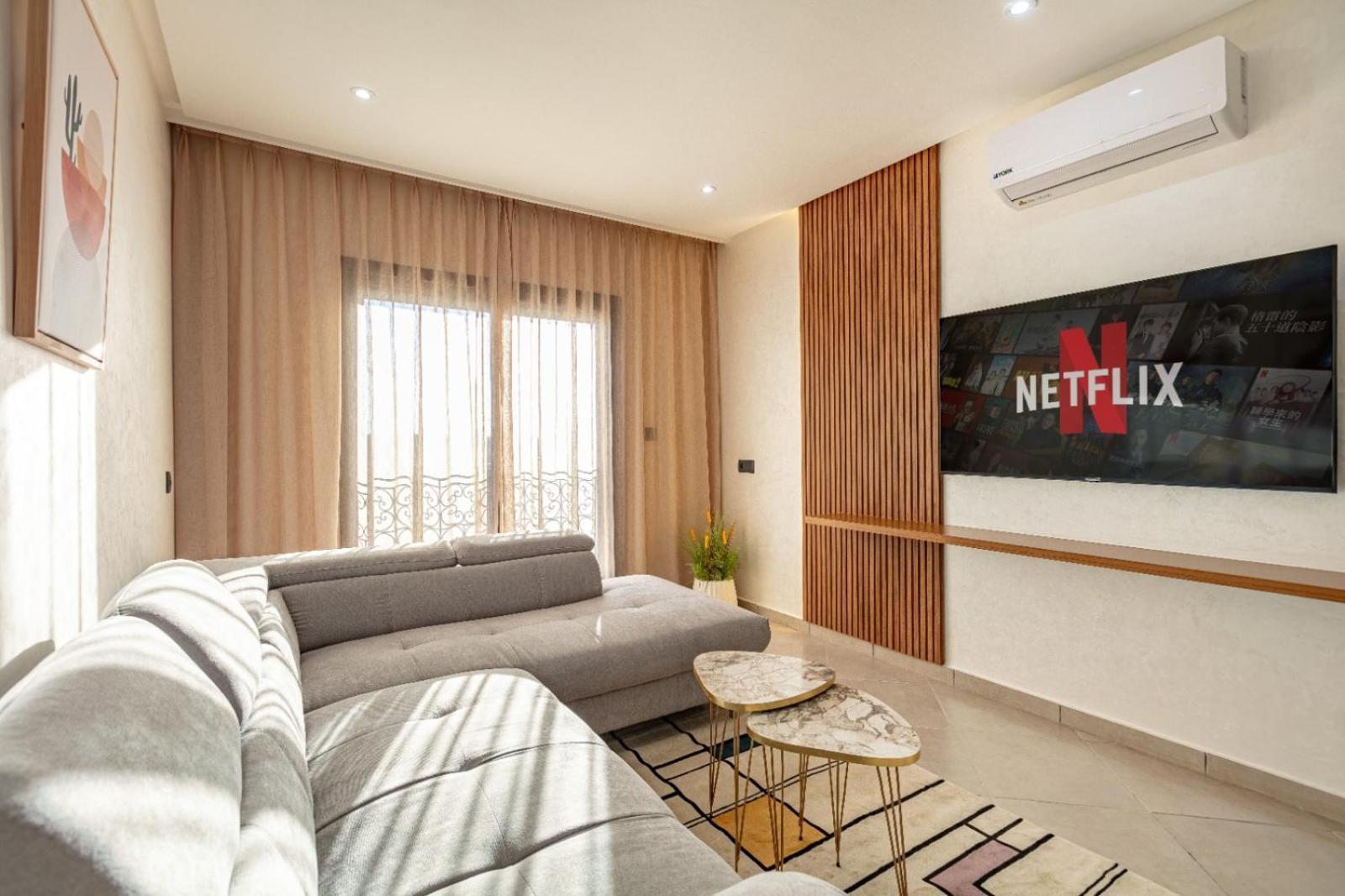 Appartement Ra 14 Calme Et Cosy Netflix, Wifi Et Parking Gratuits Marrakesh